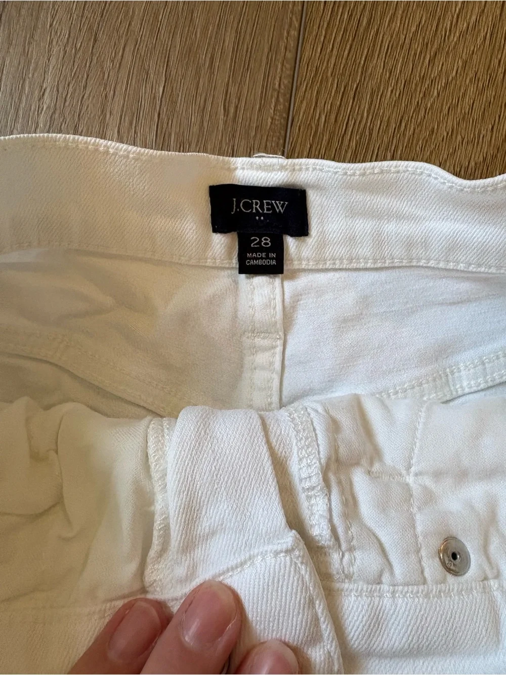 J. Crew classic white